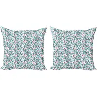 Abakuhaus Fruit kussenhoezen-set – 2x45x45 – dubbelzijdig – multicolor