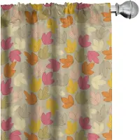 Abakuhaus – Gordijnen 2-delige set 75x245 cm – microvezel, veelkleurig, gedeeltelijk verduisterend