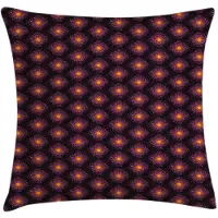 Abakuhaus Abstrakt Kussenhoes – Ronde, Vierkante en Spots – 50x50 cm – koksgrijs en Marigold