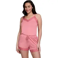 Ten Cate Basics pyjama set rose pink voor Dames | Maat L