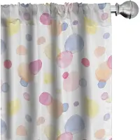 Abakuhaus Pastel Gordijnen – 2x75x245 cm – Microvezel – Halfschaduw