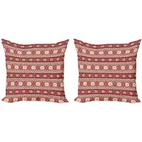 Abakuhaus Noordische Kussenhoes – 2x50 cm – Dubbelzijdig Bedrukt – Microvezel