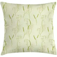 Abakuhaus Botanische Kussenhoes – Natuurkunst met kruiden – 50x50 cm – Khaki Groen