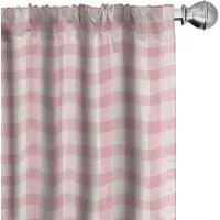 Abakuhaus Abstracte Gordijnen – Gingham Pastel – 2x75x175 cm – Microvezel
