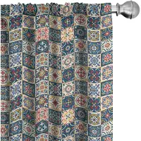 Abakuhaus Gordijnen – Marokkaanse 2-delige set 75x225 cm – Microvezel