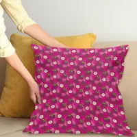 Abakuhaus fruitkussenhoes Garcinia mangostana – 60x60 cm – Roze/Lila