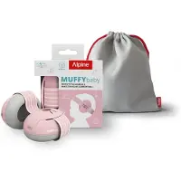 Alpine hearing protection Alpine Muffy Baby Gehoorbescherming - gehoorbescherming voor baby's en peuters tot 48 maanden - geluidsbescherming voorkomt gehoorschade - comfortabele pasvorm - Roze