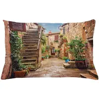 Abakuhaus Kussenhoes – Italiaans Old Stone Street – 65x40 cm – Meerdere kleuren