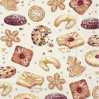 IHR Lunch servetten - Baked Cookies cream
