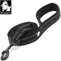 TrueLove Hondenriem - Zwart - M - 200cm