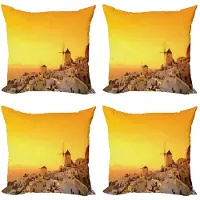 Abakuhaus Griekenland Kussenhoes Set – 4x60x60 – Dubbelzijdig druk