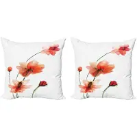 Abakuhaus Aquarel Kussenhoes Set – 2x60x60 cm – Digitaaldruk – Rits