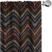 Abakuhaus – Azteekse gordijnen – 2x75x225 cm – microvezel