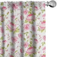 Abakuhaus – Gordijnen – 2x75x225 – microvezel, pastelroze