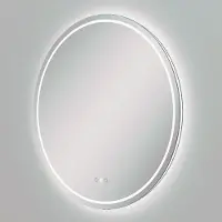 Balmani Ghost Touch rond badkamerspiegel Ø 80 cm met spiegelverlichting en anti-damp