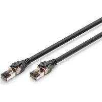 Digitus RJ45-RJ45 patchcord, Cat. 8.1, S/FTP, AWG 24/7, LSOH, 3 m, zwart