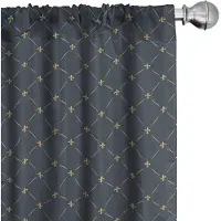 Abakuhaus Fleur De Lis Voorhangen – 2x75x175 cm – Microfiber – Halfdonker