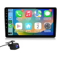Hexinex Octa-Core autoradio Geschikt voor Citroen Berlingo 2 2008 - 2019 - Draadloos CarPlay, Android Auto, Android 15, multimediaspeler, 4GB+64GB, +Achteruitrijcamera