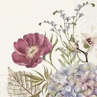 IHR - Lunch servetten - Belles Fleurs Cream