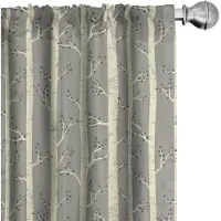 Abakuhaus Gordijnen – 2-delige set 75x175 cm – microvezel, Boho, warme taupe