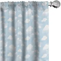 Abakuhaus Blauwe hemel – Voorhangen, 2x75x225 cm, microvezel, halve verduistering