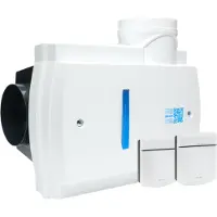 Orcon Compact-10RHP - 355m3/h - perilex - met ingebouwde vochtsensor en twee CO₂-sensoren