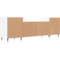 vidaXL Tv-meubel 160x35x55 cm bewerkt hout wit