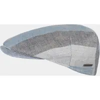Hatland Emilio - Linnen flatcap - Blauw - Assorti - S