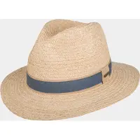 Hatland Emerson - Raffia hoed - Naturel - Assorti - M