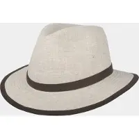 Hatland Esteban - Linnen hoed - Naturel - Assorti - S
