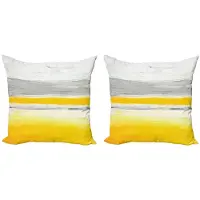 Abakuhaus Kussenhoezen Set 2x45x45 cm – Dubbelzijdig bedrukt – Microvezel