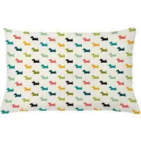 Abakuhaus Kussenhoes – Schotse Terriër – Dubbelzijdig bedrukt – Rits – 65x40 cm – Veelkleurig
