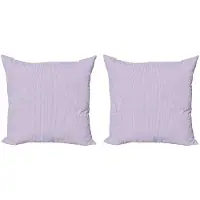Abakuhaus –Kussenhoes Set–2x40x40–Microvezel–Dubbeldruk–Babyblauw