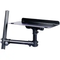 Jaspers 20B Laptopplank an Ausleger voor keyboardstand - Accessoire voor keyboard standaards