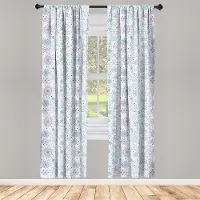 Abakuhaus Wintergordijnen – 2x75x225 – Microvezel – halfverduisterend