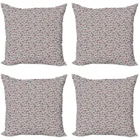 Abakuhaus Paddenstoel Kussenhoezen Set – 4x50x50cm – Dubbeldruk – Mikrofaser