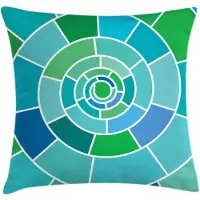 Abakuhaus Geometrische Kussenhoes – 45×45 cm – Veelkleurig, Rits, Dubbelzijdig bedrukt
