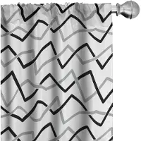 Abakuhaus – Gordijnen Geometrische Strepen 2x75x245 cm – Microvezel