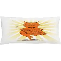 Abakuhaus Yoga-Kussenhoes – Bedrukt aan Beide Zijden – 90x40 cm, Multicolor, Rits