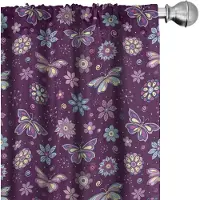 Abakuhaus gordijnen – set van 2 – 150 x 175 cm – microvezel multikleurig