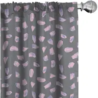 Abakuhaus Kristalgordijnen – 2x75x245 cm – Microvezel, halfdonkerend, mauve-taupe-babyroze