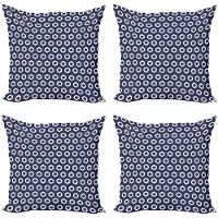 Abakuhaus Indigo Kussenhoes Set – 4×50×50 cm – Microvezel