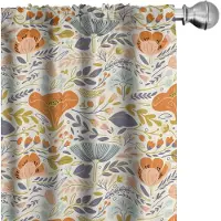 Abakuhaus Botanisch Gordijn – Weide Decor – 2x75x245 cm – Meerkleurig