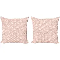 Abakuhaus Kussenhoes Set – 2x40x40 cm – Dubbelzijdig bedrukt – Gedroogde Roos