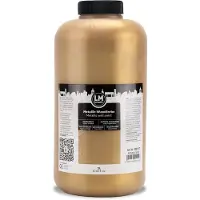 Franken Group LM-Metallic wandverf – Antiek goud – 2 liter glans