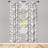 Abakuhaus Libelle Gordijnen – 2x75x245 cm – Halfdonker Microfiber – Bleekblauw Lila