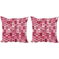 Abakuhaus Liefde kussenhoes – Vintage – Dubbelzijdige druk – 2x40x40 cm