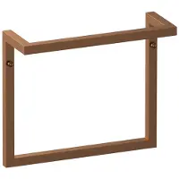 Brauer Handdoekbeugel - 35 cm - Koper Geborsteld
