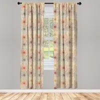 Abakuhaus Paardenbloem gordijnen – Vintage Blowball – set van 2 75x245 cm