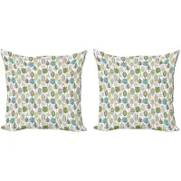 Abakuhaus Kussenhoes Set – 2x50x50 cm – Doodle Paardenbloem – microvezel
